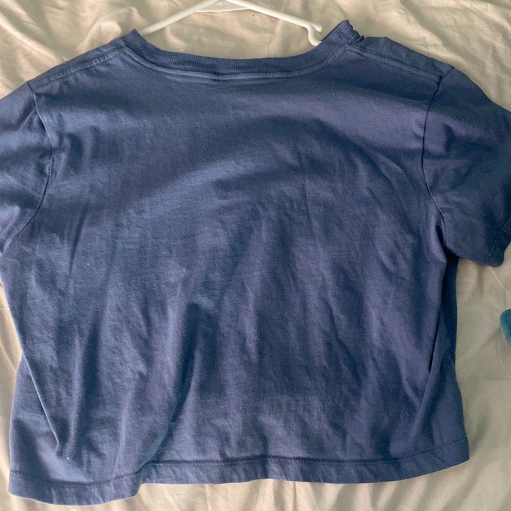 it’s a shirt cropped